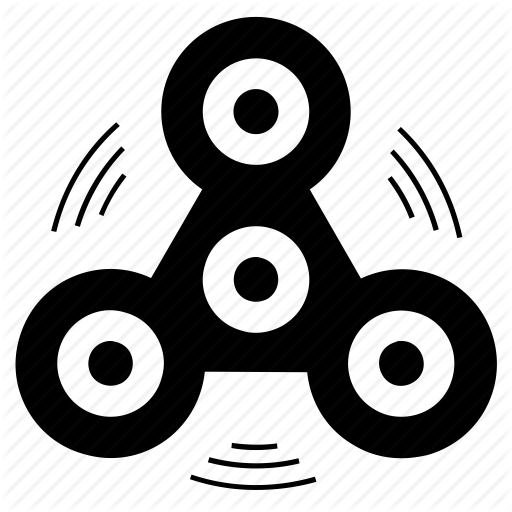 Fidget, Gadget, Play, Spinner, Toy Icon