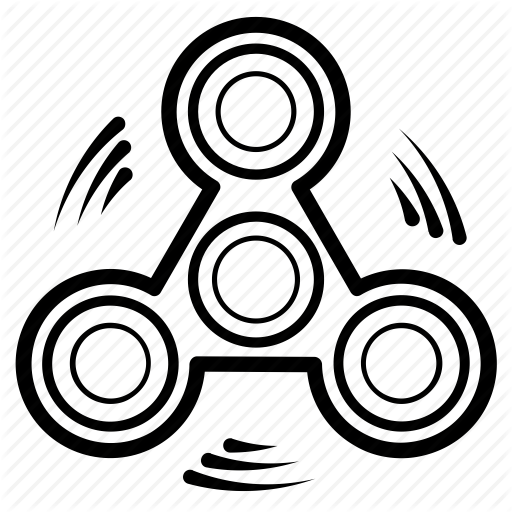 Fidget, Kids, Spinner, Toy, Toys Icon