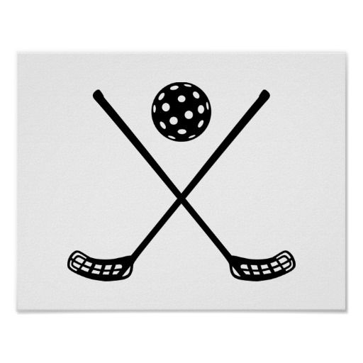 Floorball Player Ball Sports Hockey Clubs Field Racket Sticks