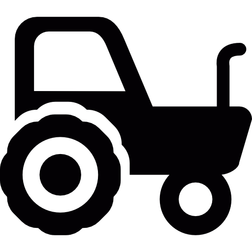 Vehicle, Tractor, Transport, Plow, Field, Farm Icon