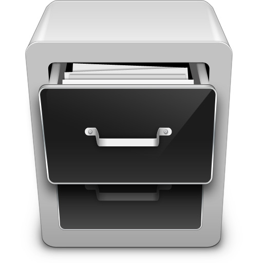 Cabinet Icon Mac Preciosbajos Shareicon Paper Document Icon