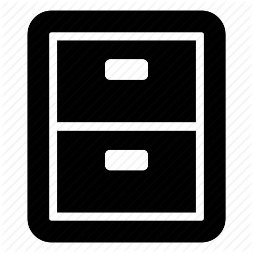 Archive, Cabinet, Drawers, Files, Filing, Office, Storage Icon