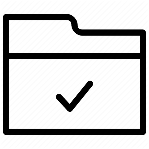 Check, Document, File, Folder Icon