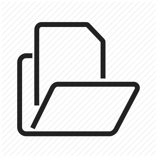 Data, Documents, Manager, Folder, Management, Record, Store Icon