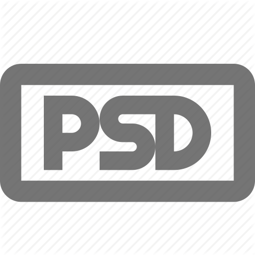 Document, Extension, File, Format, Photoshop, Type Icon