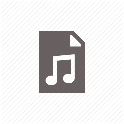 Audio, File, Type Icon