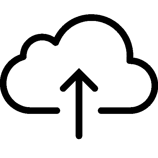 Very Basic Upload To Cloud Icon Ios Iconset