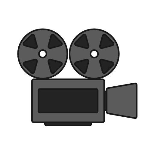 Movie, Cinema, Recording, Video, Film, Camera, Projector Icon Free