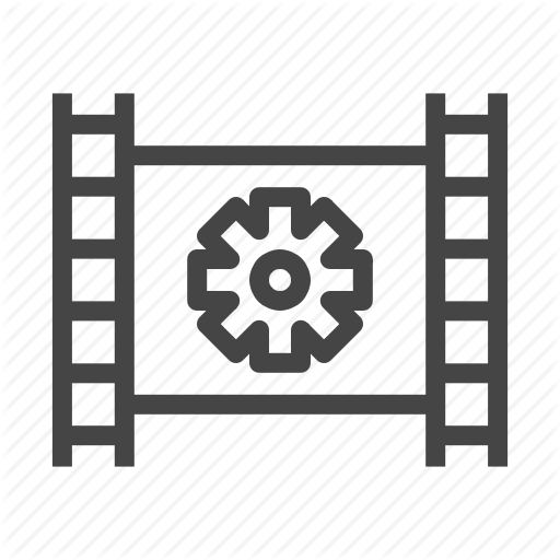 Editing, Film, Media, Multimedia, Music, Setting, Video Icon