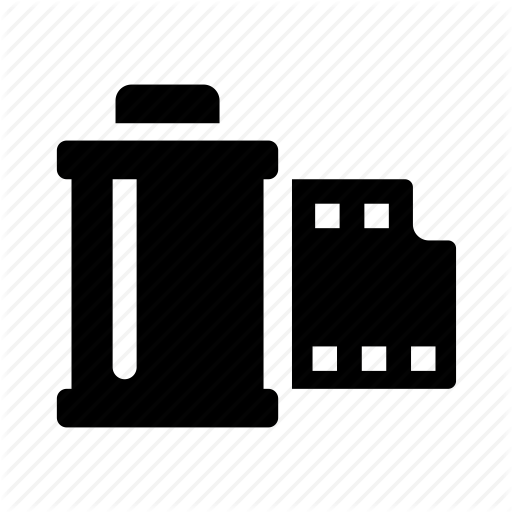 Film, Roll, Strip Icon