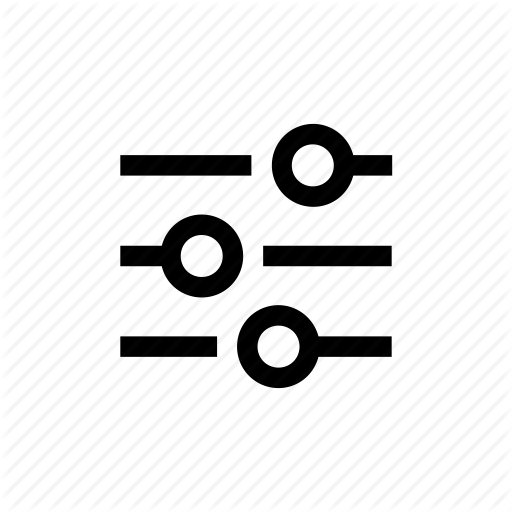 Adjust, Adjustment, Filter, Handle, Handles, Settings Icon