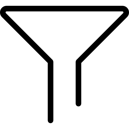 Filter Outline Icons Free Download