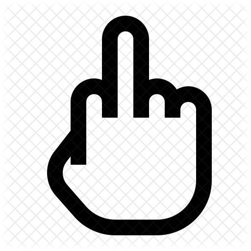 Emoji Middle Finger Transparent Png Clipart Free Download