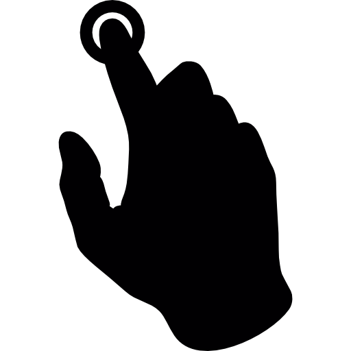 Finger Pressing A Button