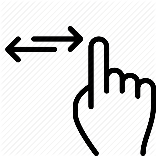 Finger, Gesture, Hand, Swipe, Touch Icon