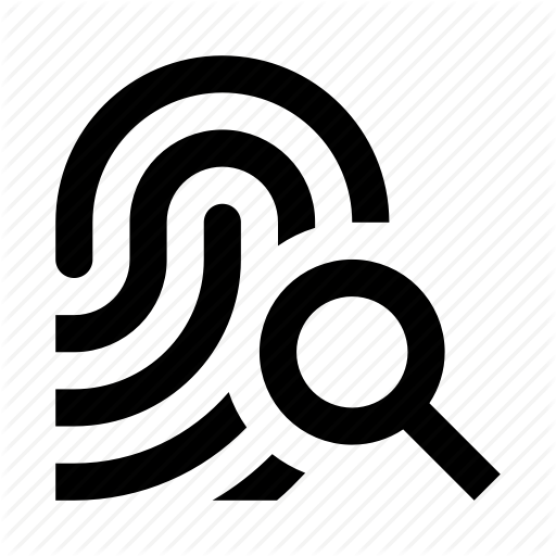 Find, Fingerprint, Id, Scan, Search, Secure Icon