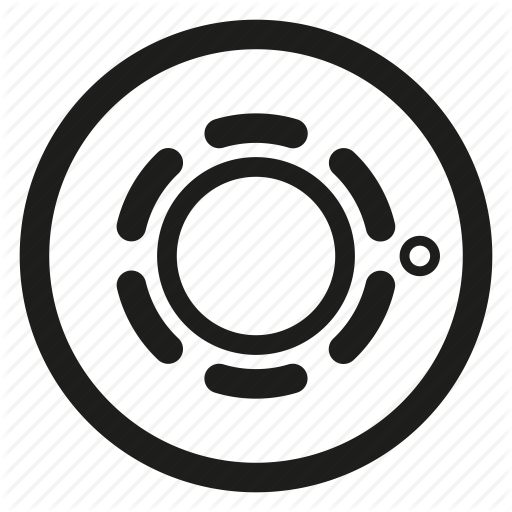 Detector, Fire Alarm, Heat, System Icon