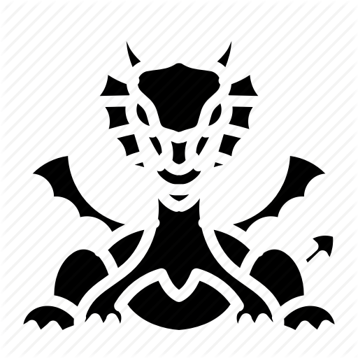 Dinosaur, Dragon, Fantasy, Fire, Monster Icon