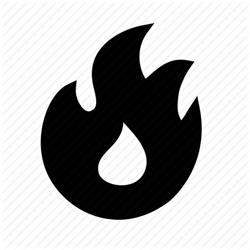 Fire, Flame, Gas, Hot, Power Icon