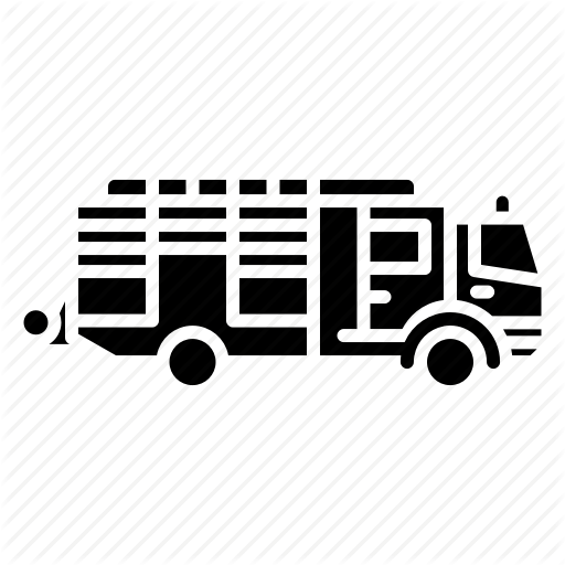 Engine, Fire, Transportation, Truck Icon