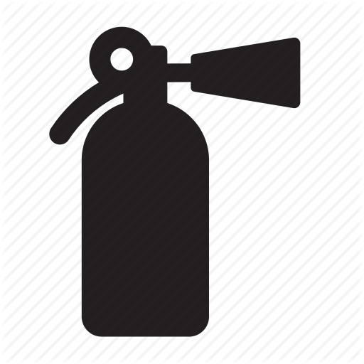 Extinguisher, Fire Icon