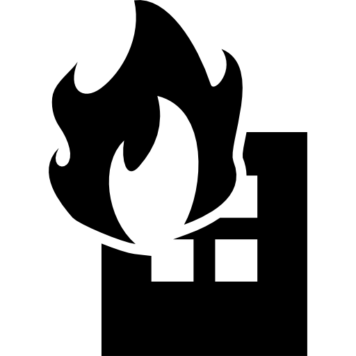 Building On Fire Icons Free Download