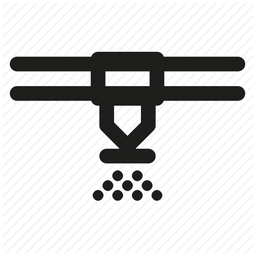 Fire Alarm, Sprinkler Icon