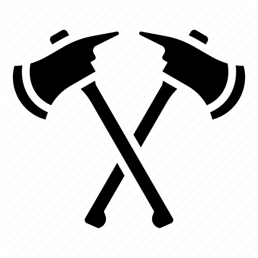 Axe, Firefighter, Fireman, Job, Tool Icon