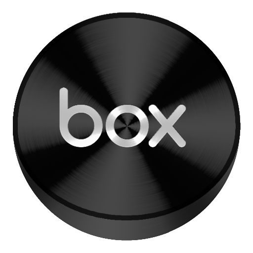 Black, Box, Drive Icon