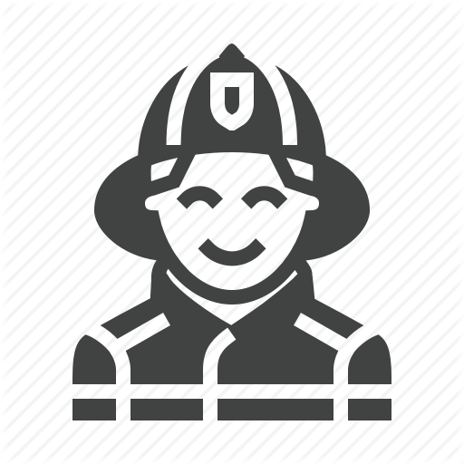 Avatar, Fire, Firefighter, Fireman Icon