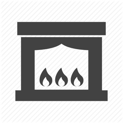 Burn, Electric, Fire, Fireplace, Heater, Home, Room Icon