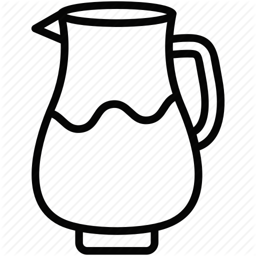 Drink Pot, Flask, Liquid Container, Serving Juice, Water Jug Icon