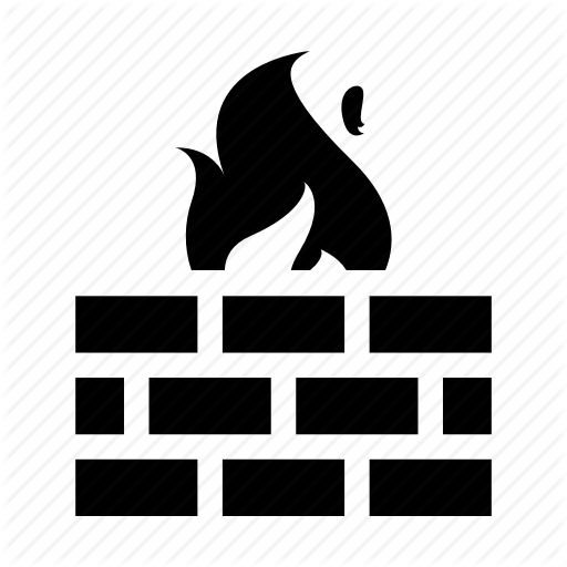 Antivirus, Connection, Firewall, Network, Server Icon