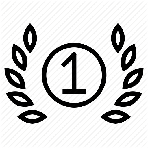 Award, First, First Place, Medal, Winner, Wreath Icon