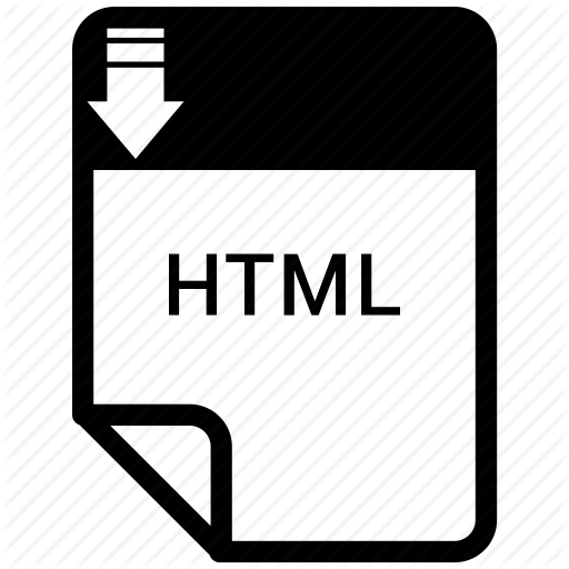 Document, Extension, Html, Name Icon
