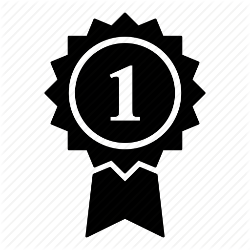 Award, Education, First Place, Medal, Prize Badge, Trophy, Winner Icon