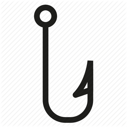 Fish, Fishing, Hook Icon