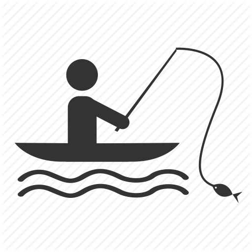 Boat, Fish, Fishing, Sea, Ship, Water Icon