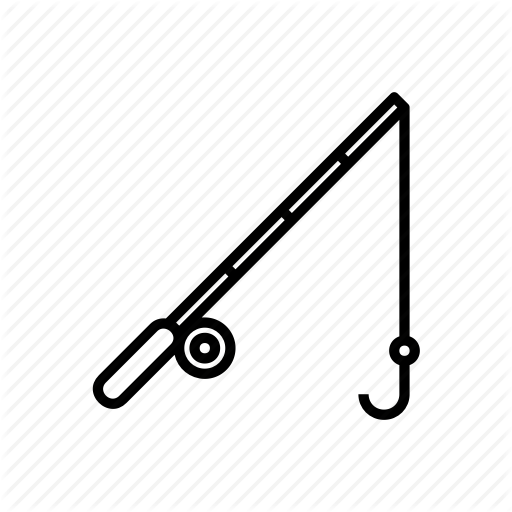 Fishing, Pole, Summer Icon