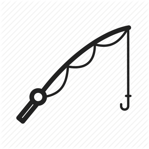 Equipment, Fishing, Lake, Nature, Reel, Rod, Sport Icon