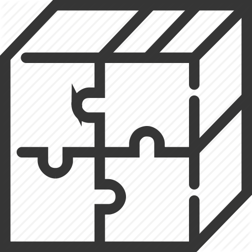 Box, Cube, Customer, Jigsaw Puzzle, Piece, Product Market Fit Icon