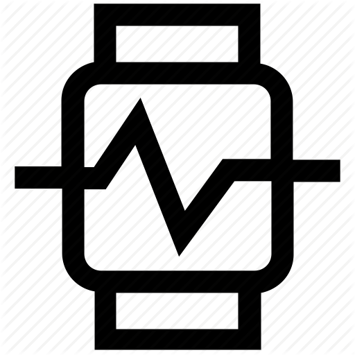 App, Fitness, Gym, Health, Smart, Technology, Watch Icon