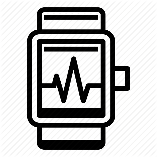 App, Fitness, Gym, Smart, Smartwatch, Watch Icon