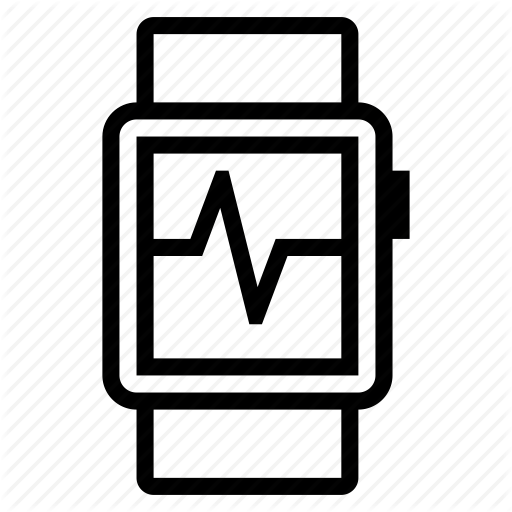 App, Fitness, Health, Heart Rate, Smart, Smartwatch, Watch Icon