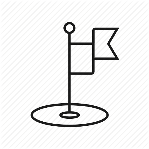 Corner, Flag, Flag Icon Icon