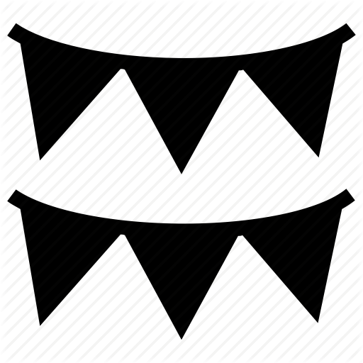 Banner, Birthday, Cute, Decoration, Flag, Party, Set Icon Icon