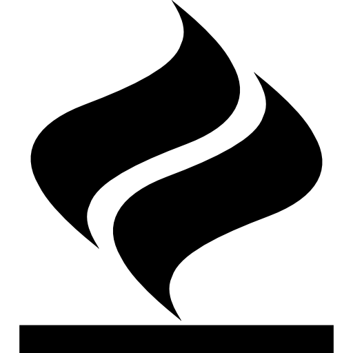 Fire Double Flame Symbol Icons Free Download