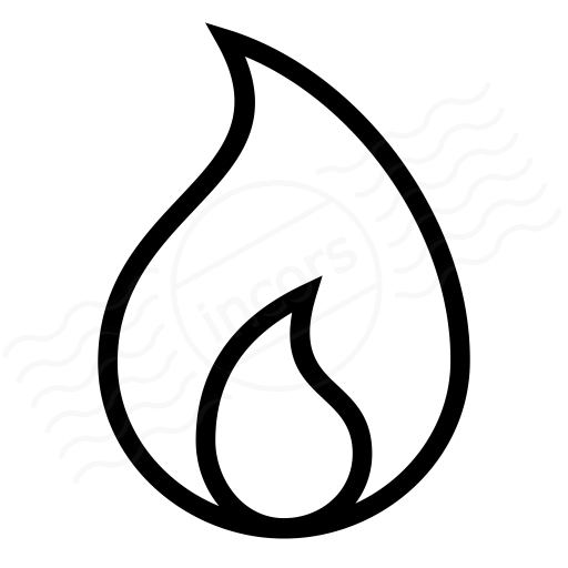 Iconexperience I Collection Flame Icon