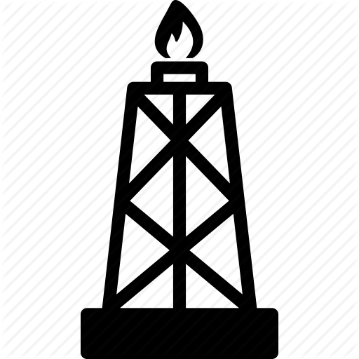 Flame, Flare, Gas, Tower Icon