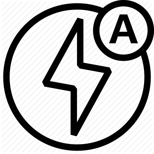 Auto, Camera, Flash, Flash Auto, Lightning, Photo Icon